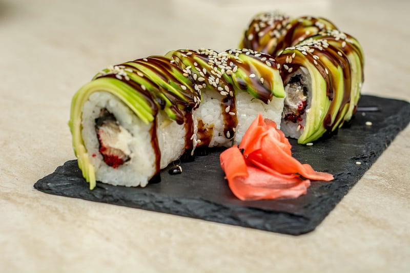 Mermaid Sushi Rolls